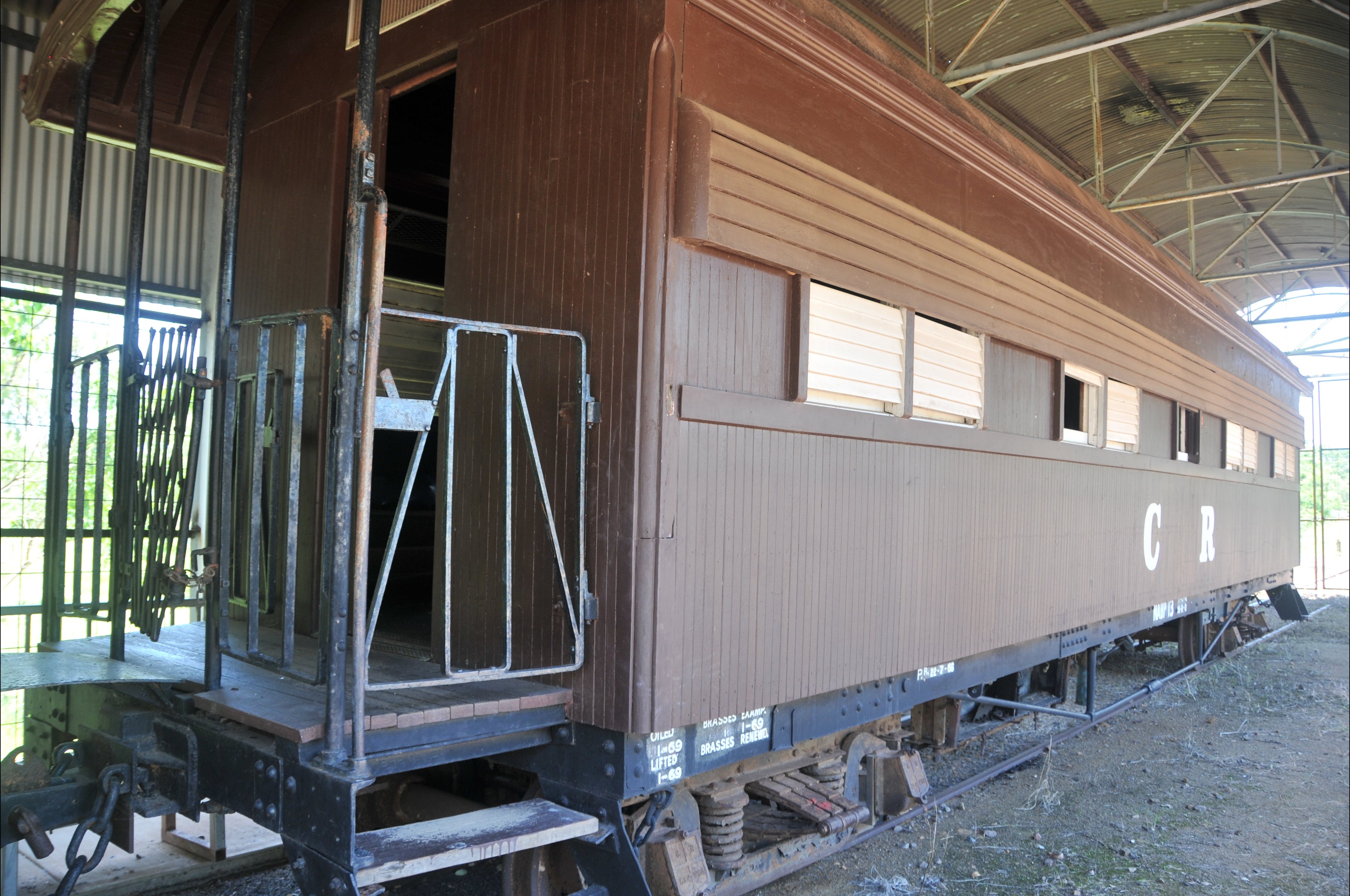 NABP 13 Passenger Carriage (Pine Creek Railway Precinct)